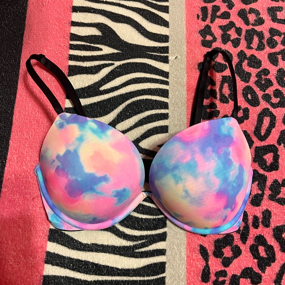 PINK Victoria's Secret tie diy super push up bra